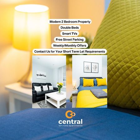 Central Serviced Apartments - 2 Bedroom - Ground Floor - Monthly & Weekly Bookings Welcome - Free Street Parking - 2 Double Beds - Wifi - Smart Tvs In Rooms - Fully Equipped - Heating 24-7 - Contractor & Short Stay Favourite Dundee Eksteriør bilde