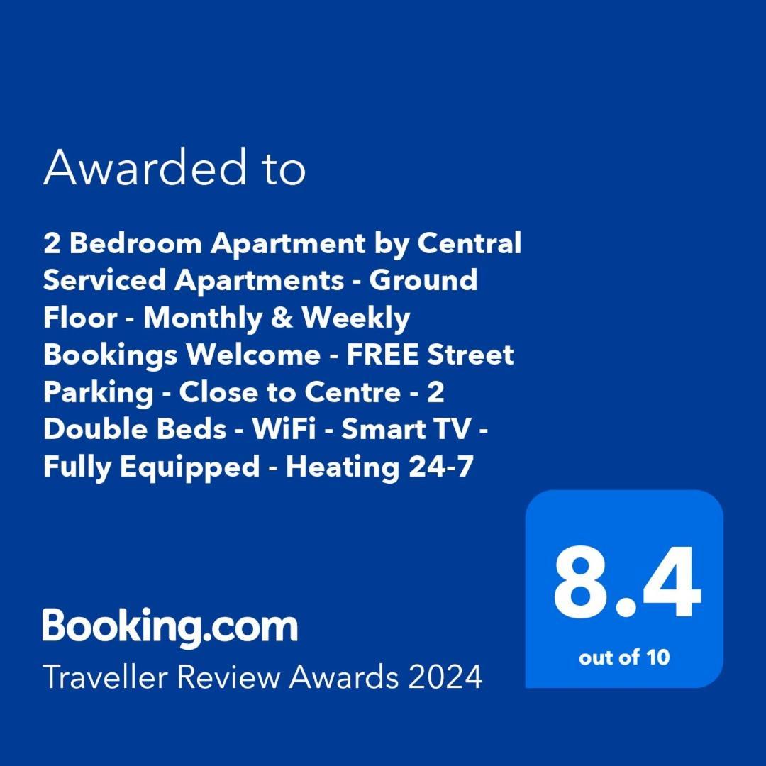 Central Serviced Apartments - 2 Bedroom - Ground Floor - Monthly & Weekly Bookings Welcome - Free Street Parking - 2 Double Beds - Wifi - Smart Tvs In Rooms - Fully Equipped - Heating 24-7 - Contractor & Short Stay Favourite Dundee Eksteriør bilde