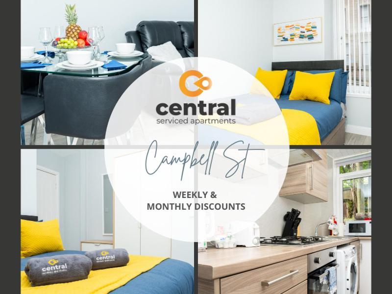 Central Serviced Apartments - 2 Bedroom - Ground Floor - Monthly & Weekly Bookings Welcome - Free Street Parking - 2 Double Beds - Wifi - Smart Tvs In Rooms - Fully Equipped - Heating 24-7 - Contractor & Short Stay Favourite Dundee Eksteriør bilde