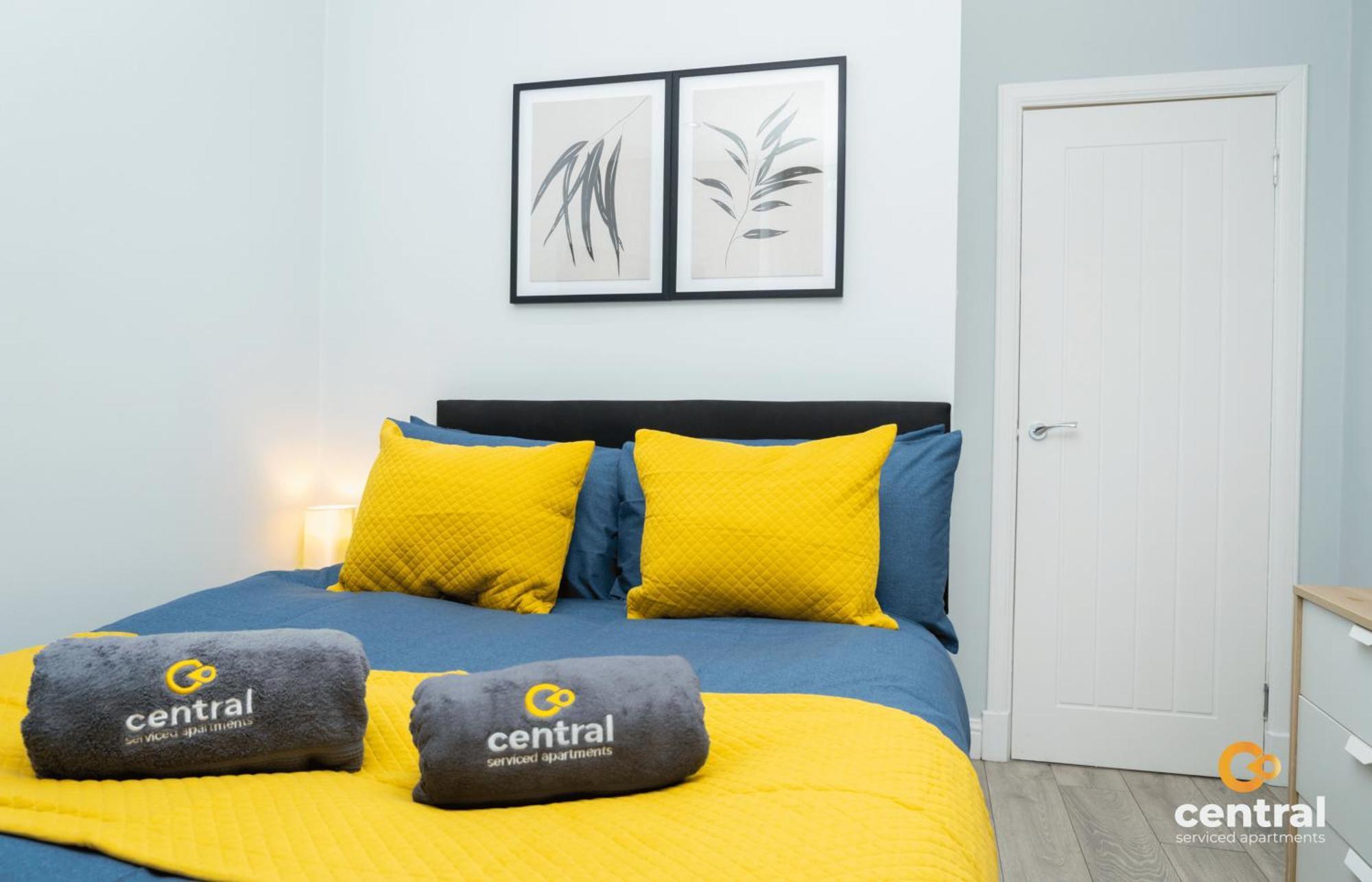 Central Serviced Apartments - 2 Bedroom - Ground Floor - Monthly & Weekly Bookings Welcome - Free Street Parking - 2 Double Beds - Wifi - Smart Tvs In Rooms - Fully Equipped - Heating 24-7 - Contractor & Short Stay Favourite Dundee Eksteriør bilde