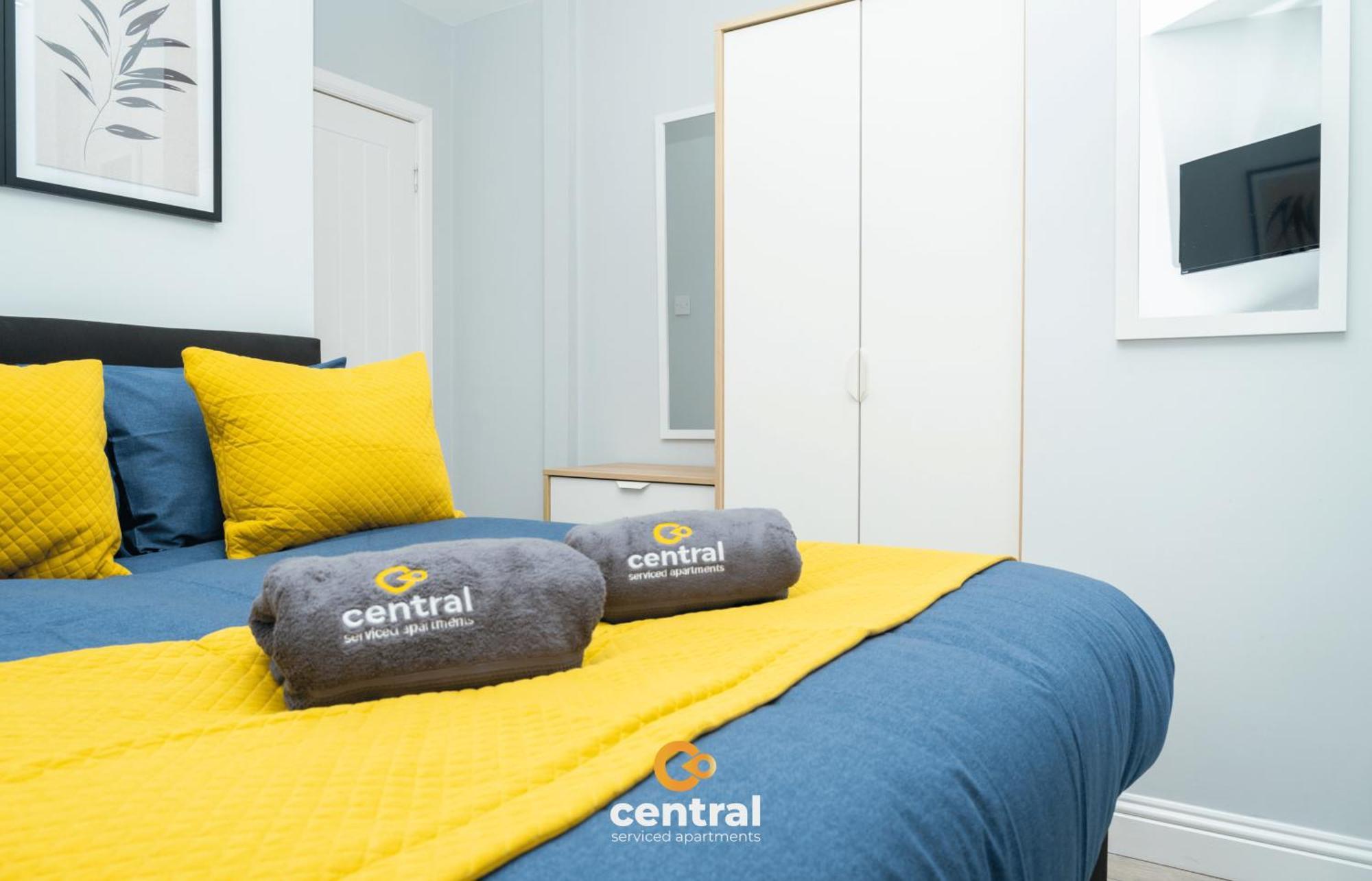 Central Serviced Apartments - 2 Bedroom - Ground Floor - Monthly & Weekly Bookings Welcome - Free Street Parking - 2 Double Beds - Wifi - Smart Tvs In Rooms - Fully Equipped - Heating 24-7 - Contractor & Short Stay Favourite Dundee Eksteriør bilde